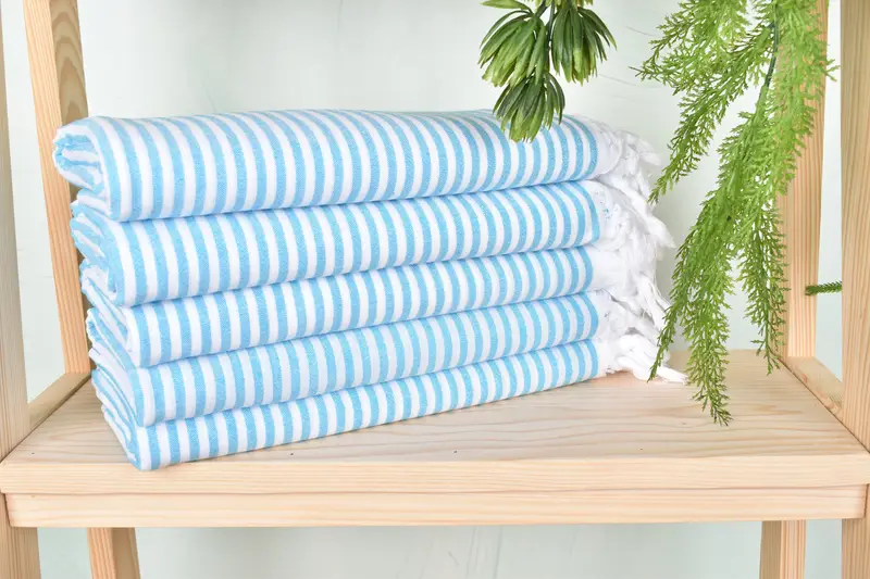 Bachelorette Party Favors, Spa Towel, 68x36 Cotton Striped Towel, Best Beach Towel, Bachelorette Party Gifts Bridesmaids, Wedding Day Gift For Bride - 2
