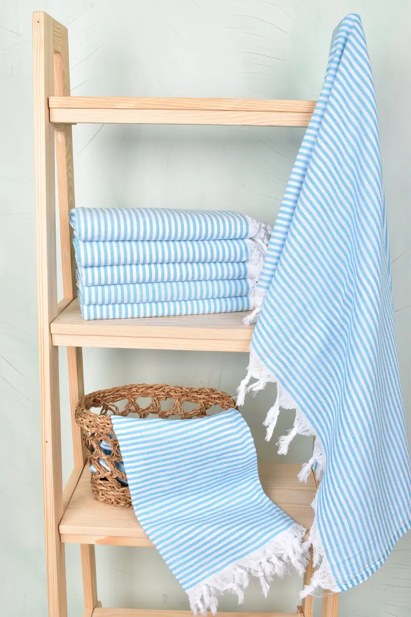 Bachelorette Party Favors, Spa Towel, 68x36 Cotton Striped Towel, Best Beach Towel, Bachelorette Party Gifts Bridesmaids, Wedding Day Gift For Bride - 3