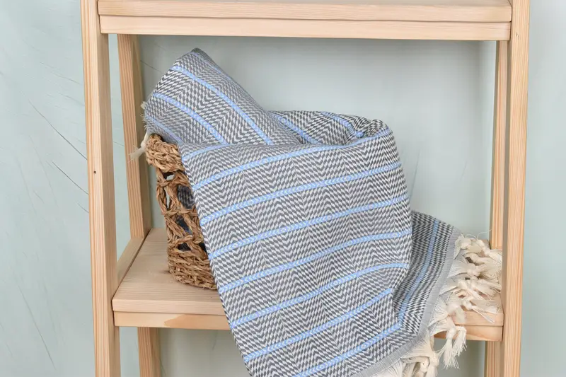 Turkish Towel USA, Bachelorette Party Gifts Bridesmaids, Housewarming Gift, 70x40 Cotton Striped Towel, Personalized Towel Gift, Employee Gifts - 4