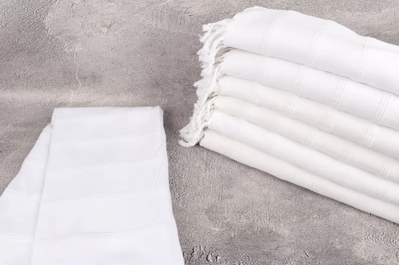 70x40 Cotton Stonewashed Towel, Bridal Shower Favors, Valentines Day Gift For Him, Handwoven Turkish bath towel, Sand-resistant towel, Soft towel - 2