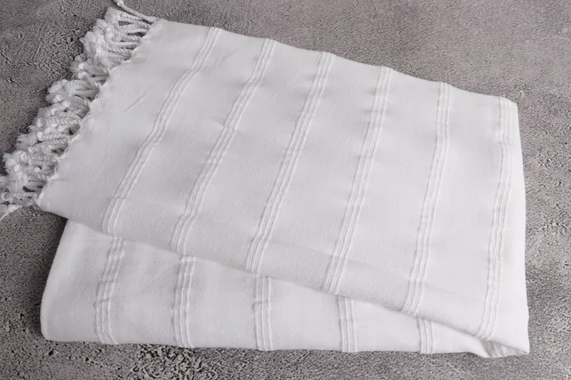 70x40 Cotton Stonewashed Towel, Bridal Shower Favors, Valentines Day Gift For Him, Handwoven Turkish bath towel, Sand-resistant towel, Soft towel - 6