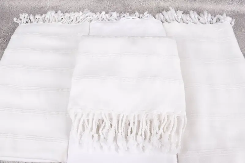 70x40 Cotton Stonewashed Towel, Bridal Shower Favors, Valentines Day Gift For Him, Handwoven Turkish bath towel, Sand-resistant towel, Soft towel - 4