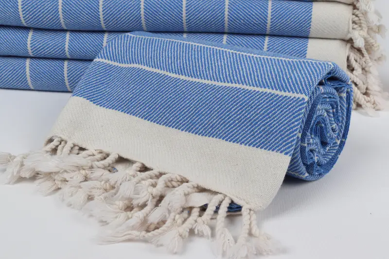 70x40 Cotton Herringbone Towel, Monogram Towels, Bachelorette Party Gifts, Organic towel, Custom Beach Towel, Bridemaids Beach Towel, Employee Gifts - 4