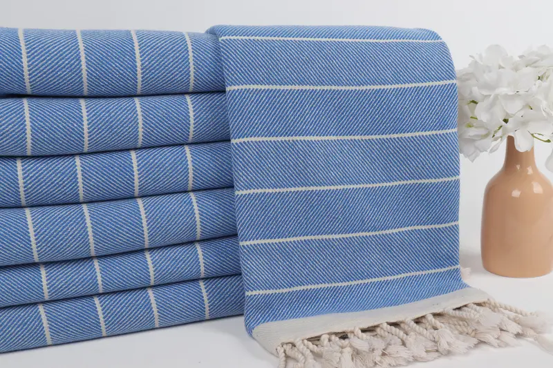 70x40 Cotton Herringbone Towel, Monogram Towels, Bachelorette Party Gifts, Organic towel, Custom Beach Towel, Bridemaids Beach Towel, Employee Gifts - 2