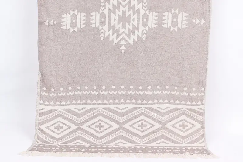 Turkish Towel Hand Towel, Personalized Gifts, Gym Towel, Grandma Gift, Personalized Kitchen Towel, Decorative Towel, 40x24 Cotton Plus Design Towel - 1