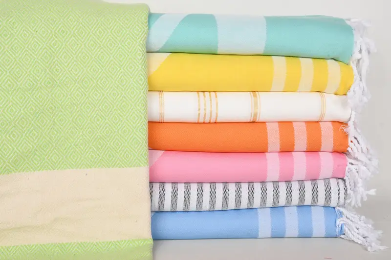 Bachelorette Party Gift, Peshtemal Towel, Gift Boxes Towel, Monogram Beach Towel, 70x40 Cotton Set of 8 Towel, Towel With Name, Custom Name Towel - 1