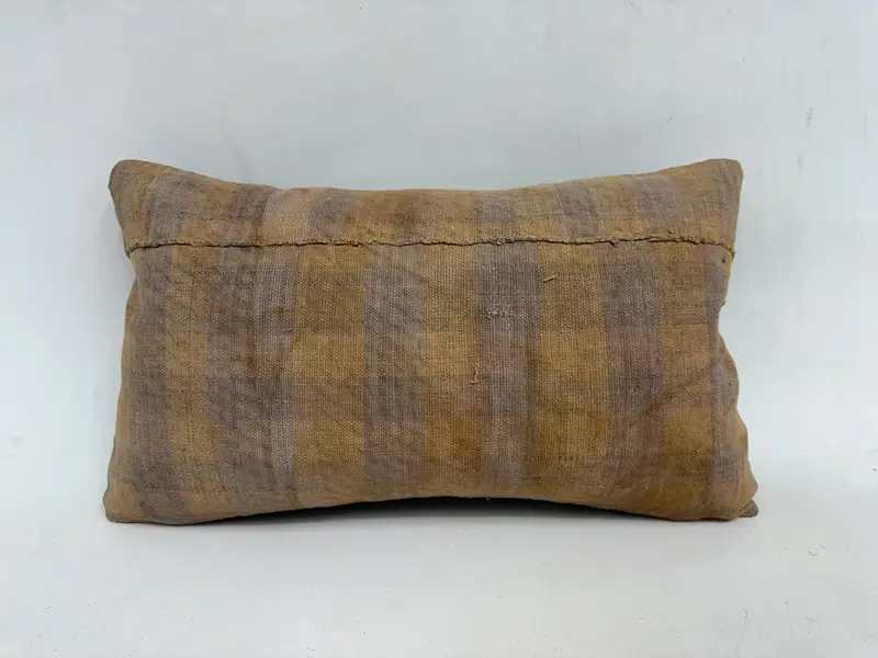 Pet Yastığı, Kilim Yastığı Kapağı, Destek Atma Yastığı Kılıfı, Yastık Kılıfı, Hediye Yastığı, İç Tasarımcı Yastığı, 12x20 Bej Yastık Kılıfı - 1