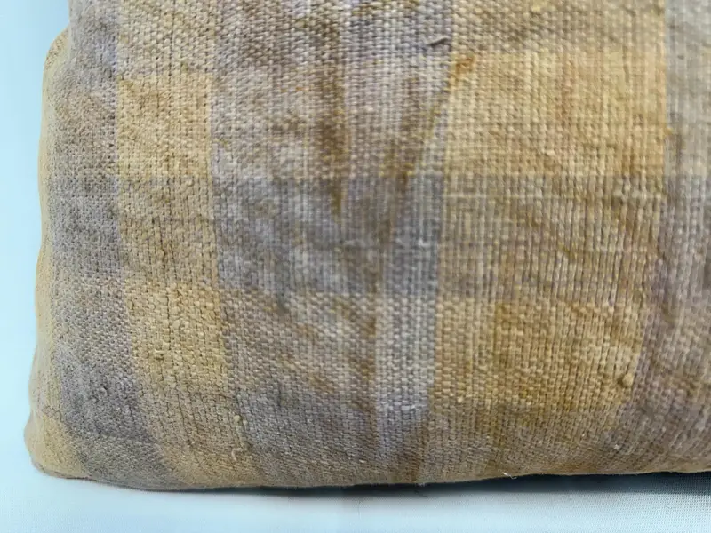Pet Yastığı, Kilim Yastığı Kapağı, Destek Atma Yastığı Kılıfı, Yastık Kılıfı, Hediye Yastığı, İç Tasarımcı Yastığı, 12x20 Bej Yastık Kılıfı - 2