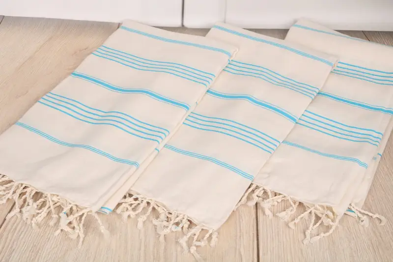 Personalized Towel, Turkish hand towel, Home Decor Towel, Scarf Towel, Gift For Wedding Day, 70x40 Linen Striped Towel, Bachelorette Party Favors - 6