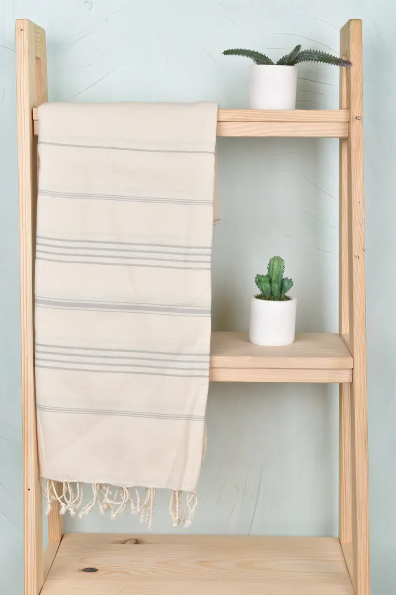 Turkish towel, Beach Theme Bachelorette Party Gifts, Personalized Beach Towel, Beach Towel Gift, 70x40 Linen Striped Towel, Halloween Gifts - 8