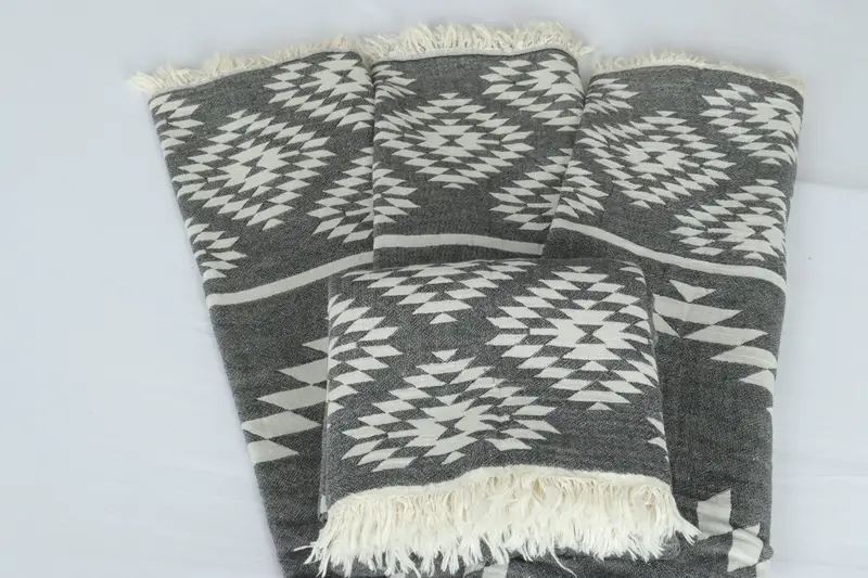 84x56 Cotton Kilim Towel, Xmas Gifts, Custom Wedding Gifts, Bachelorette Party Items, Spooky Bachelorette Party, Throw Blanket, Personalized Gifts - 5