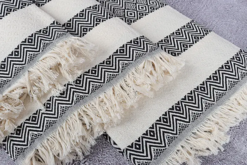 70x40 Cotton Diamond Towel, Organic towel, Turkish Towel Bulk, Custom Wedding Gifts, Gift For Coworker, Quick-Dry Beach Towel, Bachelor Party Favors - 5