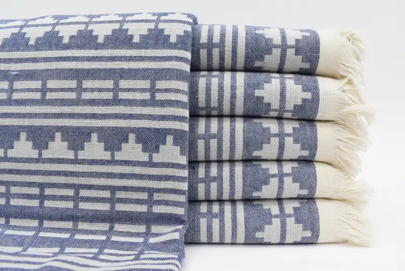 Boyfriend Christmas Gift, 70x40 Cotton Kilim Design Towel, Bachelorette Party Decorations, Beach towel, Bachelorette Party Gifts Bridesmaids - 1