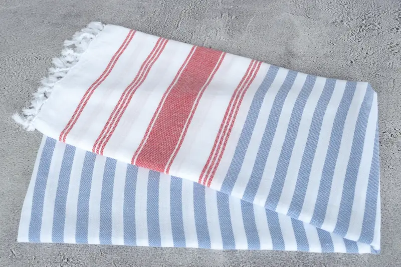 Summer Towel, Bachelorette Party Gifts, Organic Towel, Personalized Wedding Gift, Bachelorette Gifts, Bridesmaid Favors, 70x40 Cotton Striped Towel - 6