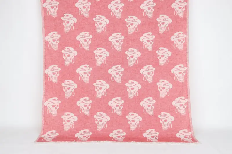 Turkish Beach Towel Organic Cotton Personalized White, 70x36 Inches