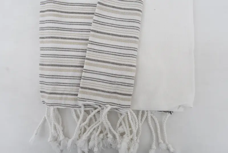 Spa Gift Towel, Engagement Gift, Bridesmaid Gift, 70x40 Cotton Striped Towel, Bridal Shower Gift, Personalized Wedding Gift, Personalized Towel Gift - 4