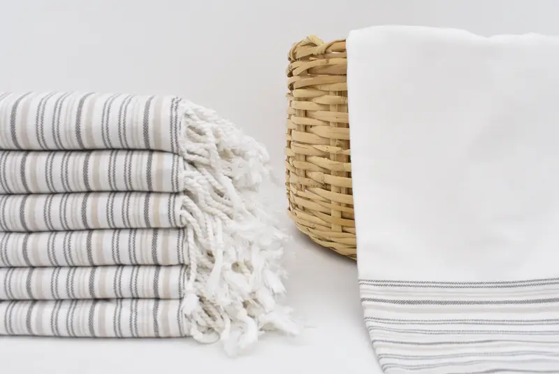 Spa Gift Towel, Engagement Gift, Bridesmaid Gift, 70x40 Cotton Striped Towel, Bridal Shower Gift, Personalized Wedding Gift, Personalized Towel Gift - 2