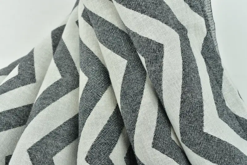 Embroidery Towels, 70x40 Cotton Zigzag Design Towel, Bath towel, Guest Towel, Sand-resistant Turkish towel for travel, Custom Gift, Best Beach Towel - 7