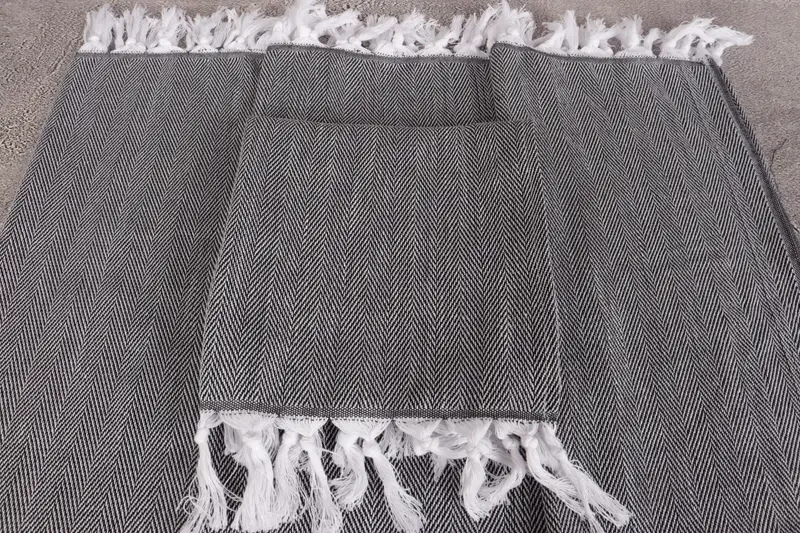 Mother Of The Groom Gift, Bathroom Towels, Spa Towel, Personalized Dish Towel, 36x18 Cotton Herringbone Towel, Bulk Order Towel, Monogram Hand Towel - 4