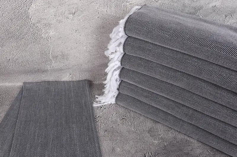 Mother Of The Groom Gift, Bathroom Towels, Spa Towel, Personalized Dish Towel, 36x18 Cotton Herringbone Towel, Bulk Order Towel, Monogram Hand Towel - 2