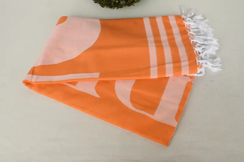 Housewarming Gift, Bridesmaid Gift Towel, Embroidered Beach Towel, Christmas Favors, Beach Towel Gift, 70x40 Cotton Set of 8 Towel, Peshtemal Towel - 6