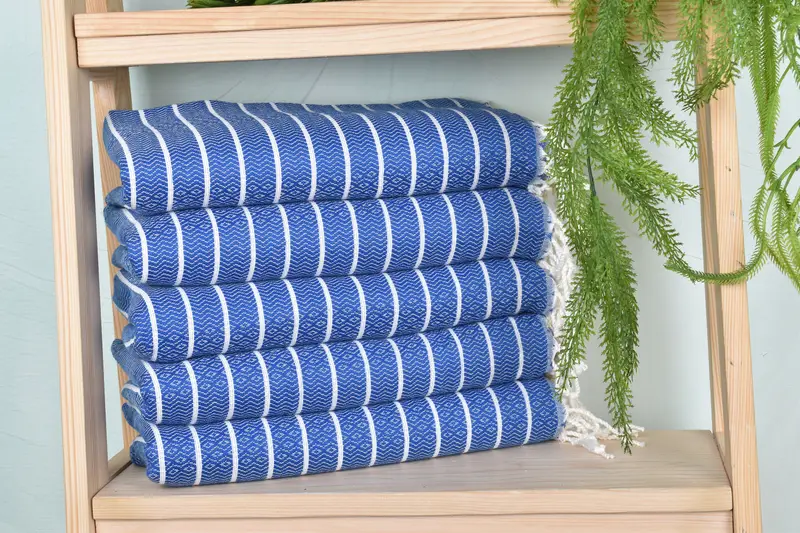 70x40 Cotton Striped Towel, Bachelorette Party Gifts Bridesmaids, Engagement Gift, Pool Towels, Peshtemal Towel, Bachelorette Party Gifts - 1
