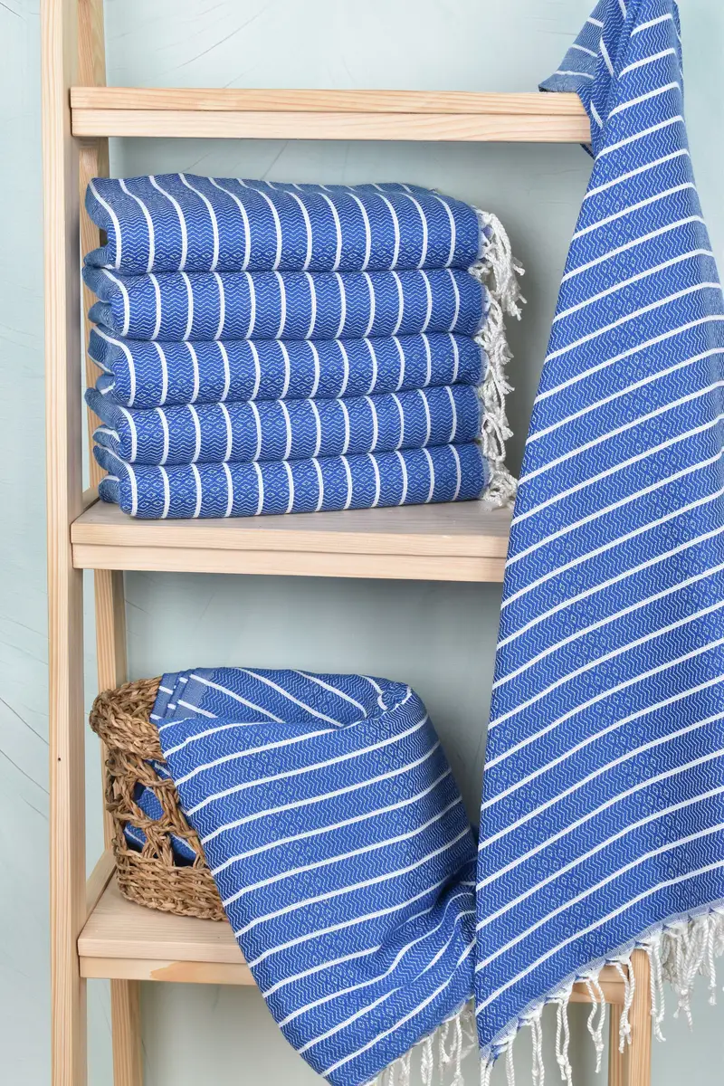 70x40 Cotton Striped Towel, Bachelorette Party Gifts Bridesmaids, Engagement Gift, Pool Towels, Peshtemal Towel, Bachelorette Party Gifts - 3