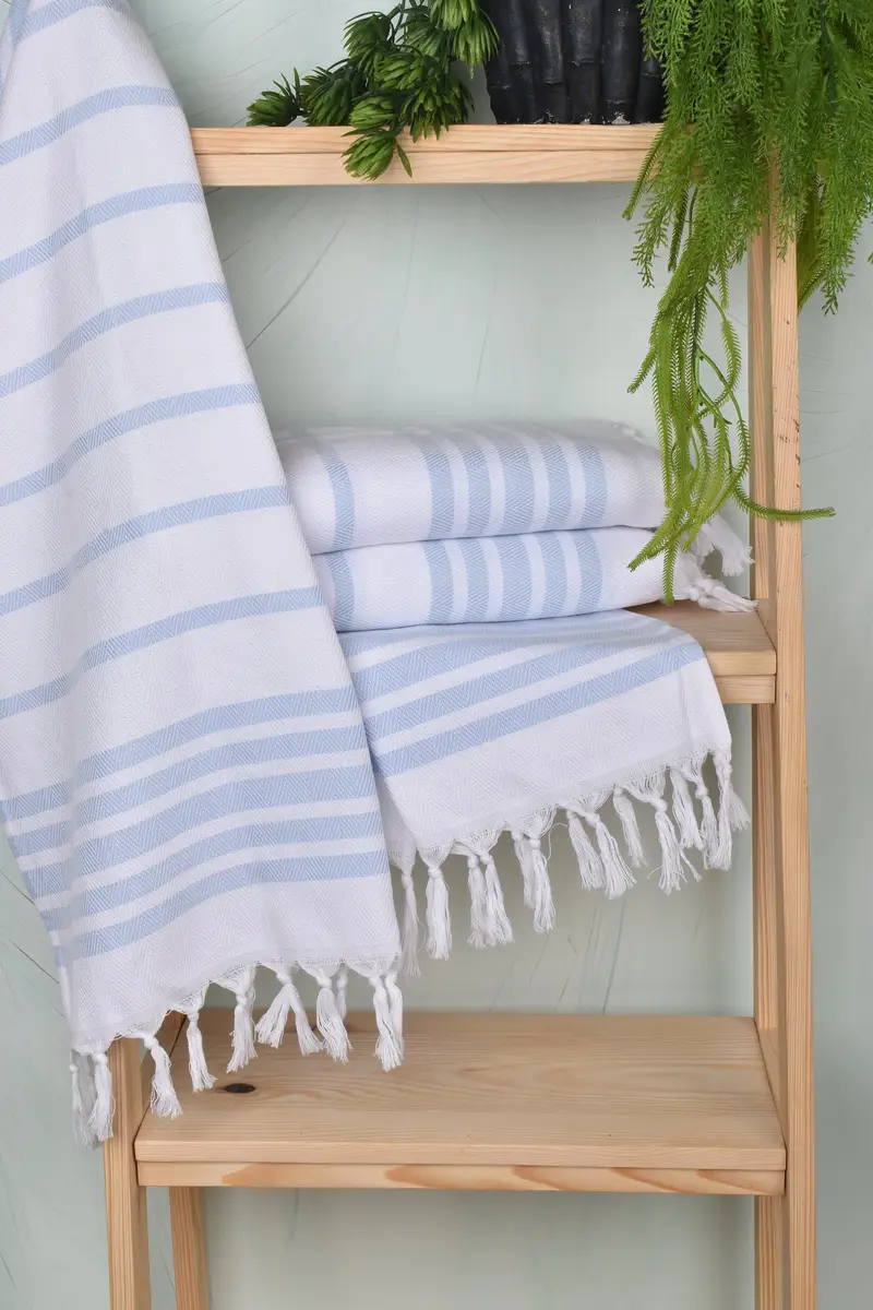Handmade Gift, 36x24 Cotton Herringbone Towel, Personalized Hand Towel, First Wedding Anniversary Gift, Kitchen Towel, Personalized Kitchen Towel - 6
