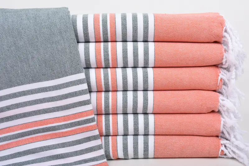 68x40 Cotton Striped Towel, Custom Towel, Family Gift Basket, Merry Christmas Gifts, Personalized Gifts, Bachelor Bachelorette Party Favors