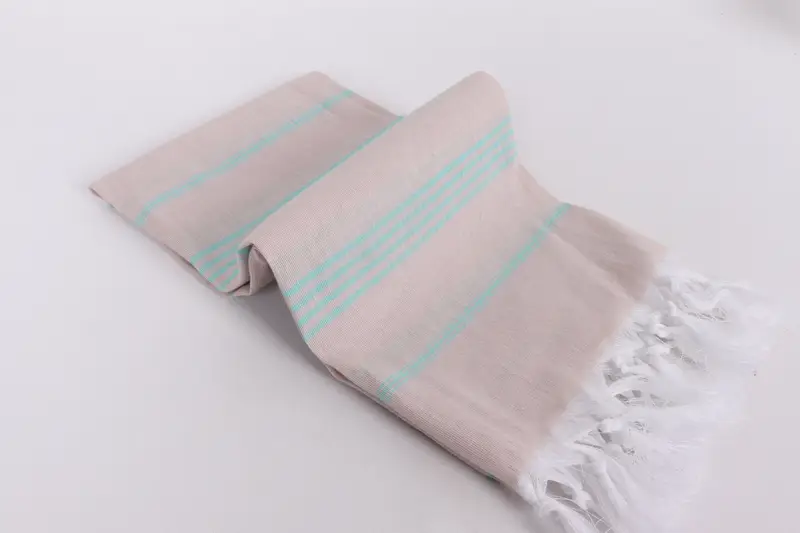 Kids Beach Towel, Sand-Resistant Peshtemal, Sand-resistant towel, 70x40 Cotton Striped Towel, Best Beach Towel, Christmas Gift, Custom Wedding Gifts - 6