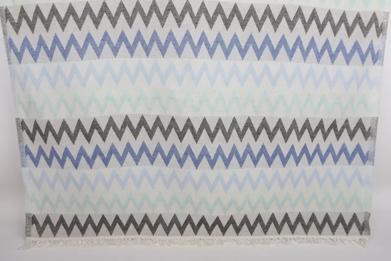 70x40 Cotton Zigzag Design Towel, Monogrammed Beach Towel, Personalized Bridesmaid Gift, Bachelorette Party Favors Beach, Quick-Dry Beach Towel