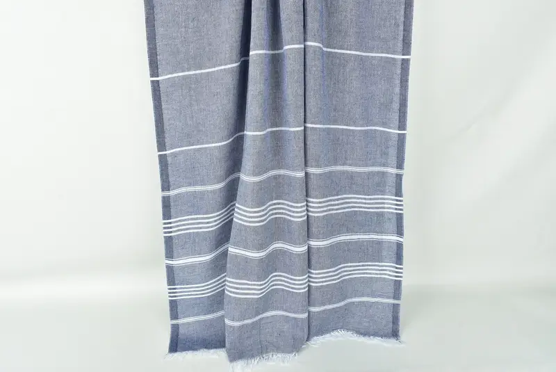 68x36 Cotton Striped Towel, Sand-free towel, Personalized Beach Towel, Custom Wedding Gift From Bridesmaid, Gift For Boyfriend, Lightweight towel - 8