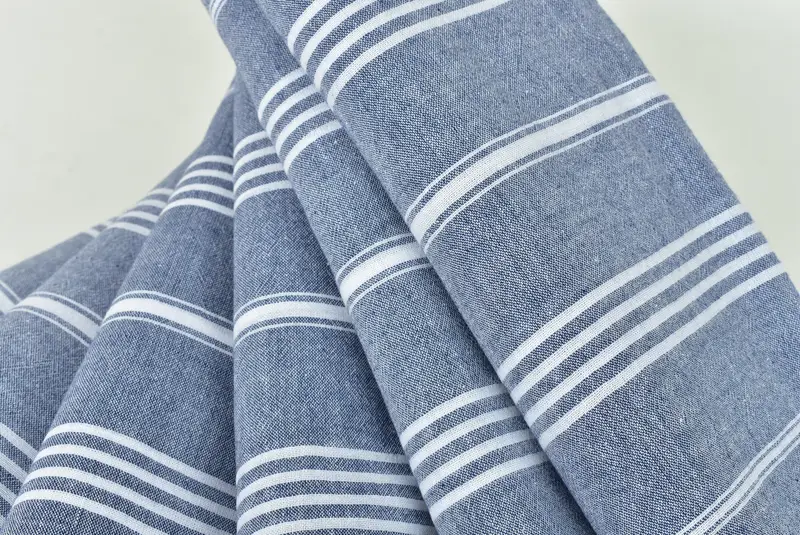 68x36 Cotton Striped Towel, Sand-free towel, Personalized Beach Towel, Custom Wedding Gift From Bridesmaid, Gift For Boyfriend, Lightweight towel - 5