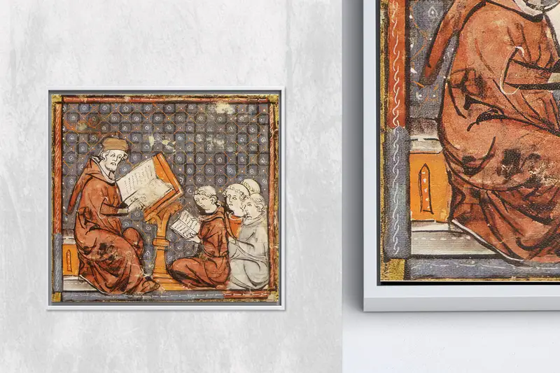 Rönesans'tan Esinlenen Baskılı Kanvas: Modern Mekanlar için Zamansız Sanat