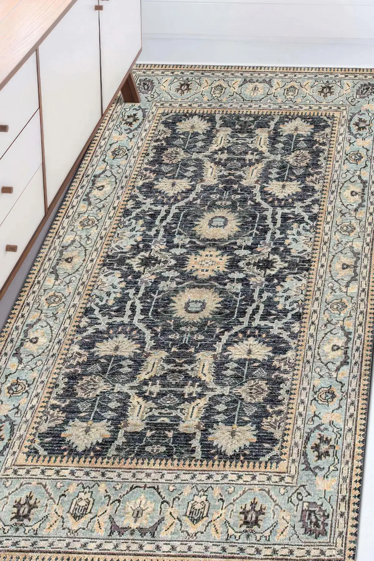 Elegant Printed Rug: Modern Design, Soft Fabric, Unique Patterns - 1