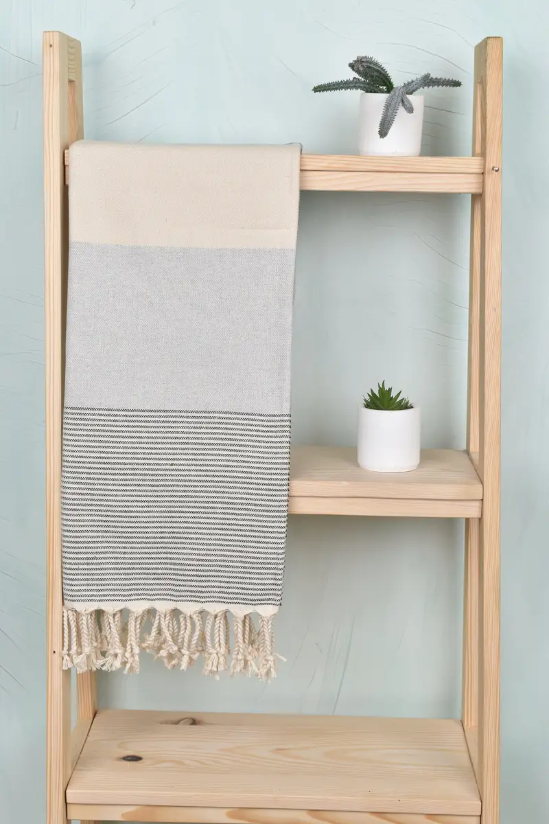 Luxury towel, Turkish towel, 70x40 Cotton Striped Towel, Wedding Gift For Bride, Cute Beach Towel, Bachelorette Party Gift, Bachelorette Party Gifts - 8