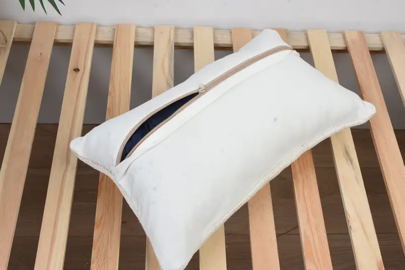 12x20 White Pillow, Antique Pillows, Car Pillow Case, Vintage Kilim Throw Pillow, Cushion Case, Turkish Corner Pillow Sham, Boho Pillow Sham Cover - 8