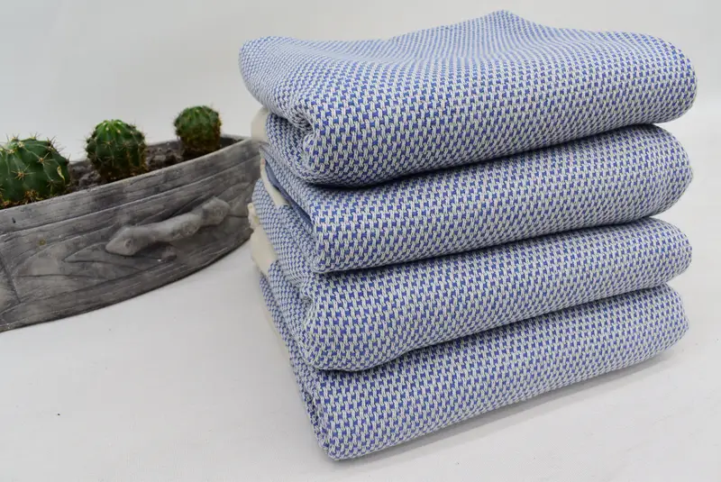 Lightweight Turkish towel, Best Friend Gift, Bridal Shower Gift, Personalized Gift For Her, 68x40 Cotton Striped Towel, Organic Cotton Towel - 5