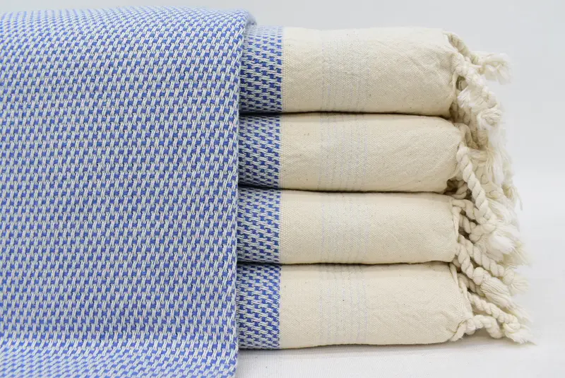 Lightweight Turkish towel, Best Friend Gift, Bridal Shower Gift, Personalized Gift For Her, 68x40 Cotton Striped Towel, Organic Cotton Towel - 1