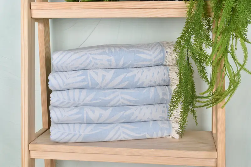 Pool Towels, Towel With Name, Anniversary Gift For Her, 64x40 Cotton Floral Patterned Towel, Handmade Gift, Sand-resistant towel, Quick-dry towel - 3
