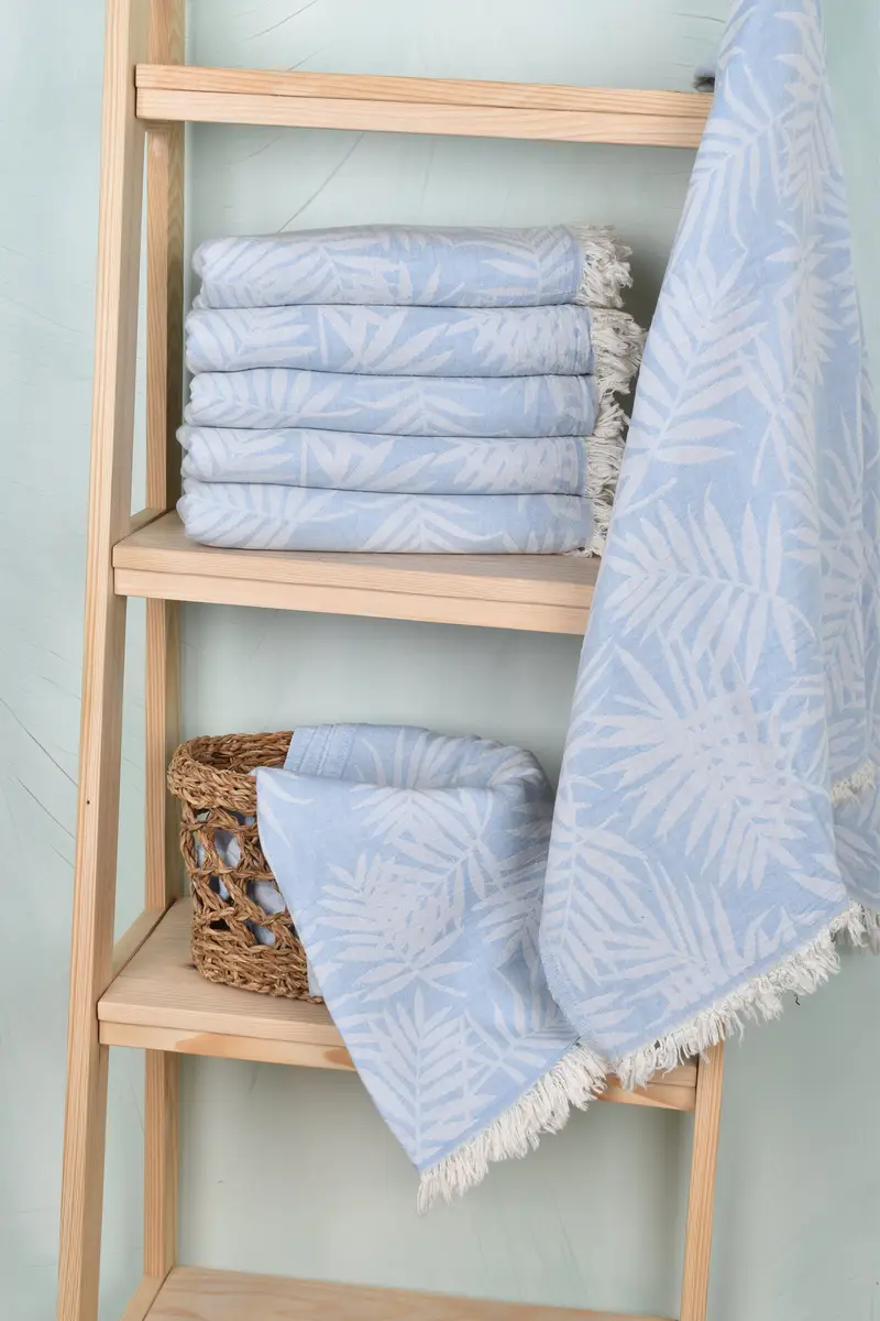Pool Towels, Towel With Name, Anniversary Gift For Her, 64x40 Cotton Floral Patterned Towel, Handmade Gift, Sand-resistant towel, Quick-dry towel - 4