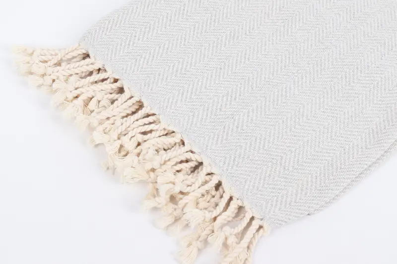 Custom Wedding Towel, Beach towel, Wedding Towel, Handmade Gift, Custom Gift, Kids Beach Towel, 70x40 Cotton Herringbone Towel, Cotton towel - 7