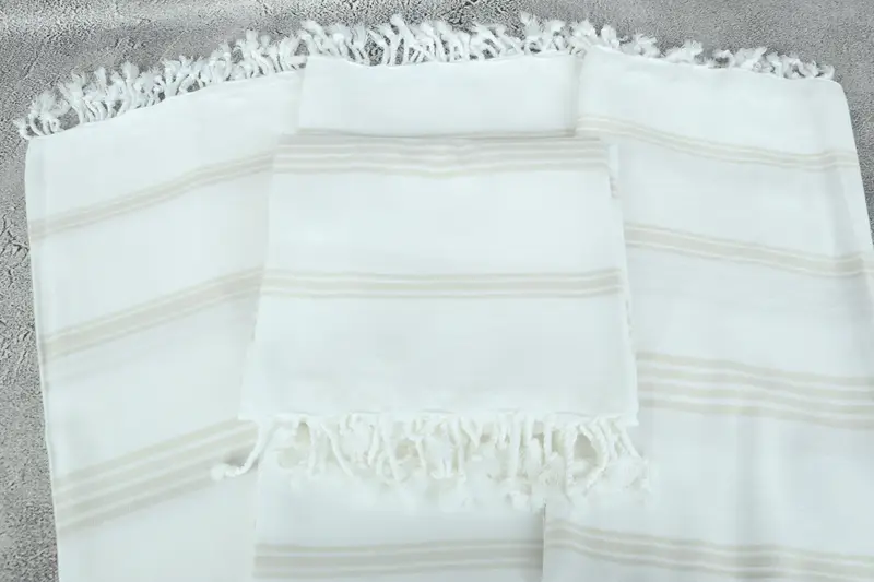70x36 Cotton Striped Towel, Monogram Turkish Towel, Bridesmaid Favors, Turkish hand towel, Thin towel, Best spa Turkish towel for luxury home decor - 4