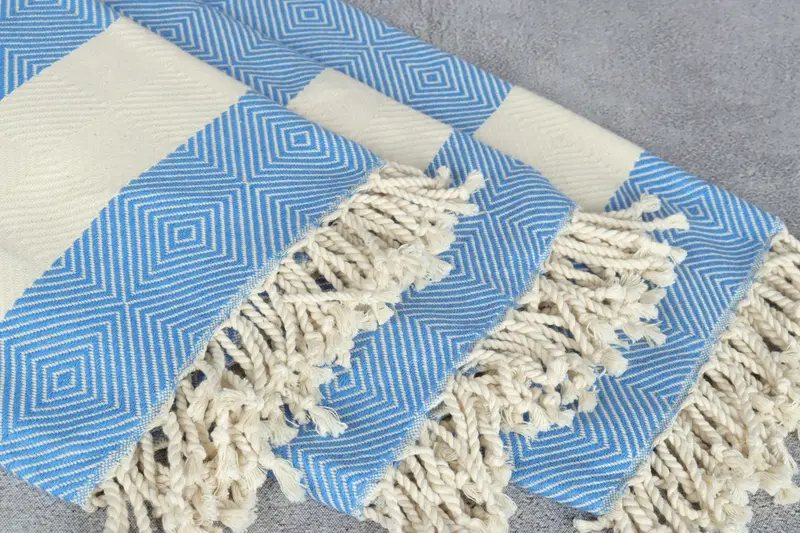 Personalized Gifts, 80x40 Cotton Diamond Towel, Turkish bath towel, Guest Towel, Engagement Gift, Personalized Turkish Towel, Beach Towel Bulk - 5