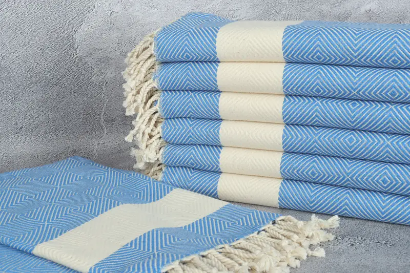 Personalized Gifts, 80x40 Cotton Diamond Towel, Turkish bath towel, Guest Towel, Engagement Gift, Personalized Turkish Towel, Beach Towel Bulk - 2