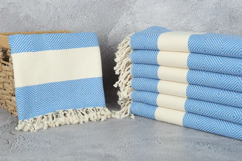 Personalized Gifts, 80x40 Cotton Diamond Towel, Turkish bath towel, Guest Towel, Engagement Gift, Personalized Turkish Towel, Beach Towel Bulk - 3