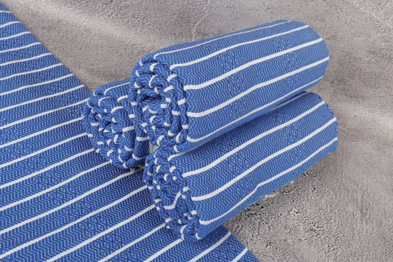 Personalized Wedding Gift, Fouta towel, Beach Bachelorette Party Decorations, 70x40 Cotton Striped Towel, Monogrammed Beach Towel, Gift Boxes Towel - 7