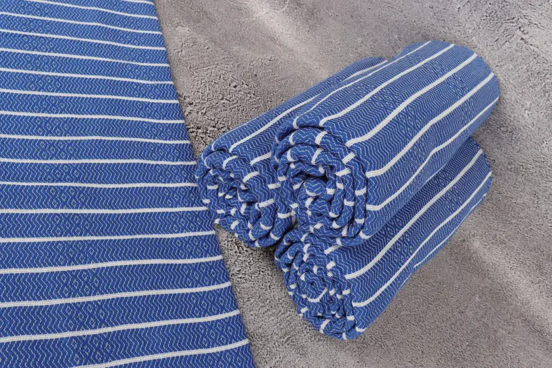 Personalized Wedding Gift, Fouta towel, Beach Bachelorette Party Decorations, 70x40 Cotton Striped Towel, Monogrammed Beach Towel, Gift Boxes Towel - 8