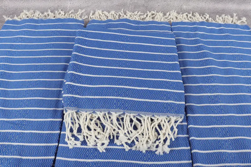 Personalized Wedding Gift, Fouta towel, Beach Bachelorette Party Decorations, 70x40 Cotton Striped Towel, Monogrammed Beach Towel, Gift Boxes Towel - 4