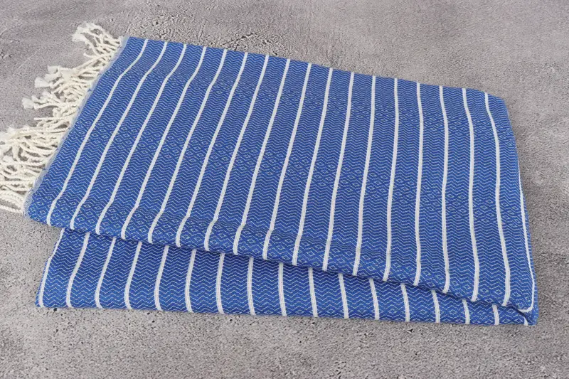 Personalized Wedding Gift, Fouta towel, Beach Bachelorette Party Decorations, 70x40 Cotton Striped Towel, Monogrammed Beach Towel, Gift Boxes Towel - 6